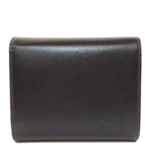 Celine Leather Wallet Bifold Triomphe